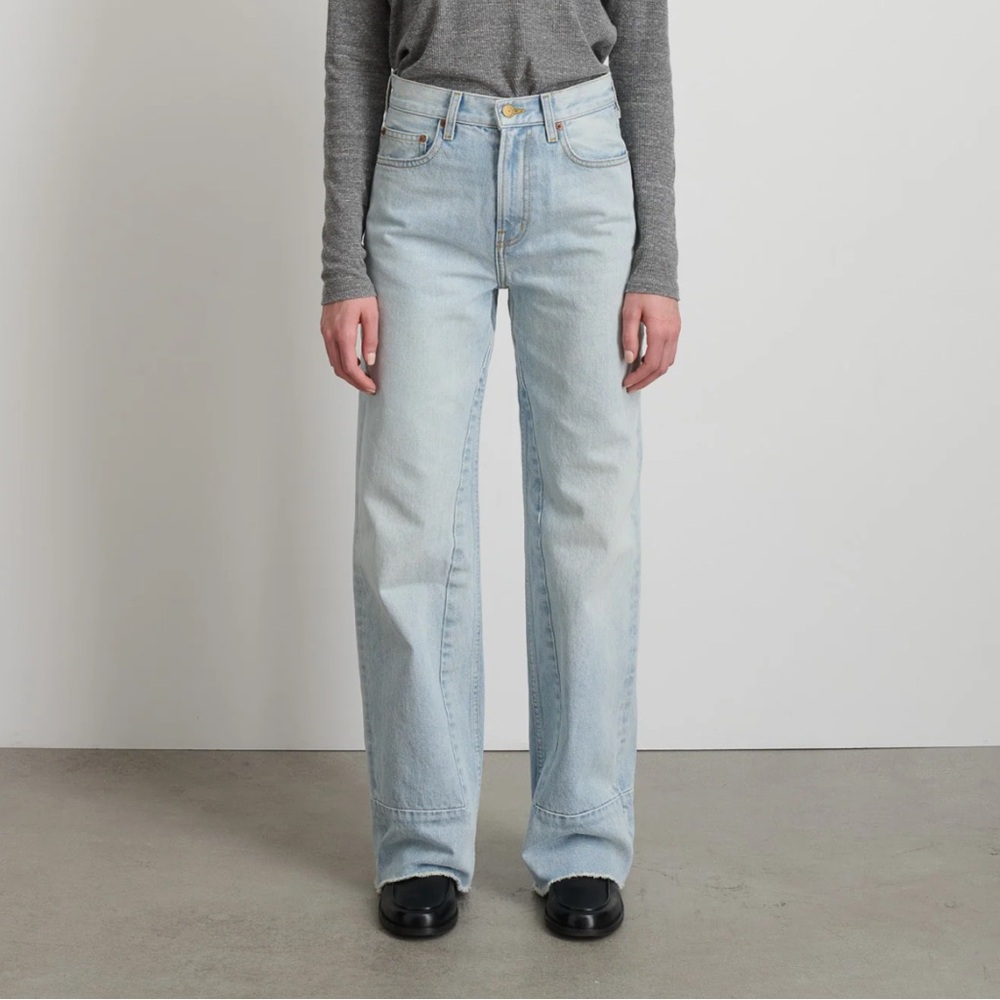 B SIDES Marcel Culotte Super Light Vintage Jeans Size 27